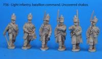 F56 – Light infantry battalion command in uncovered shakos
