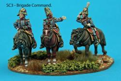 SC3 - Brigade command. Commanding colonel, adjoint, ADC.