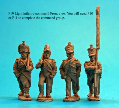 F19  Light infantry command group