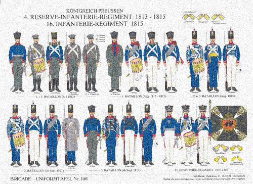 Prussian Uniform Plate 156
