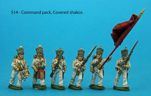 S14 - Command pack, covered shakos.