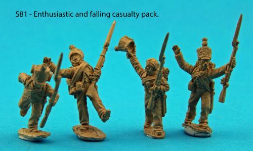 S81 - Falling casualties and enthusiastic pack.